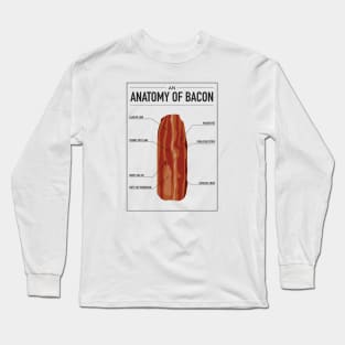 An Anatomy of Bacon Long Sleeve T-Shirt